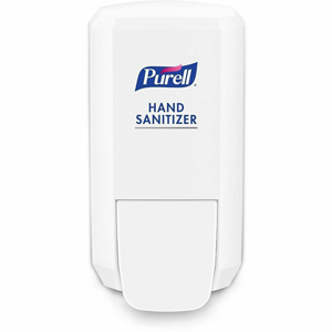 PURELL CS2 Manual Hand Sanitizer Dispenser - Manual - 1.06 quart Capacity - Compact, Lockable, Tamper Resistant, Durable, Sanitary-sealed, Wall Mountable - White - 6 / Carton