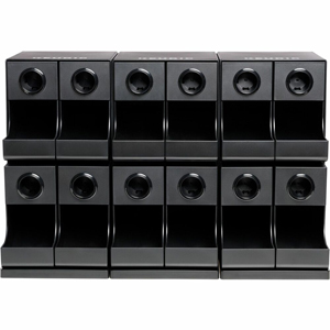 Keurig K-Cup Modular Merchandiser - 4 x Coffee/Tea Pod - Black - Plastic - 1 Each