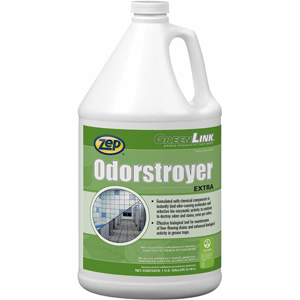 Zep Commercial Odorstroyer Extra - For Multi Surface, Multipurpose - Ready-To-Use - Liquid - 128 fl oz (4 quart) - 7.2 to 8.2 pH - Pleasant Scent - Recommended For: Pet Urine Odor Remover, Odor Remover, Stain Remover, Soil Remover, Spot Remover - Enzyme A