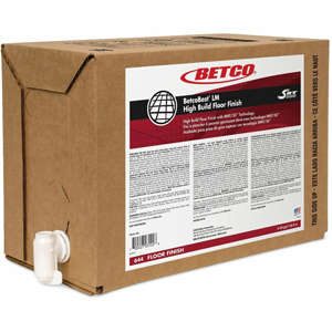 Betco BetcoBest LM Floor Finish - For Floor, Tile, Hard Surface - Liquid - 640 fl oz (20 quart) - 9 pH - Mild Scent - Powder Resistant, Black Mark Resistant, Scuff Resistant, Heel Mark Resistant - Crystal Clear, Opaque - 1 Each