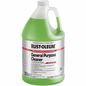 Rust-Oleum General-Purpose Concentrate Cleaner - For Multi Surface, Multipurpose - Concentrate - 128 fl oz (4 quart) - 12.2 to 12.5 pH - Mild Scent - Recommended For: Grime Remover, Grease Remover, Soap Scum Remover, Stain Remover, Dirt Remover - Residue-