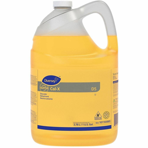 Suma Cal-X Descaler - For Multipurpose - Concentrate - Liquid - 128 fl oz (4 quart) - 0.5 to 0.9 pH - Acidic Scent - Kosher - Clear Red - 4 / Carton