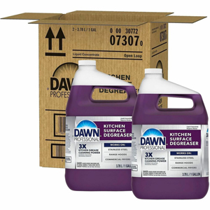 Dawn Pro Kitchen Surface Degreaser - For Multipurpose, Multi Surface - Concentrate - Liquid - 128 fl oz (4 quart) - Fresh Scent - Recommended For: Food Remover, Oil Remover, Grease Remover, Stain Remover, Spill Remover, Greasy Soil Remover - Fast Acting, 