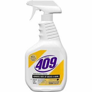 Formula 409 Multi-surface Cleaner - For Multi Surface, Multipurpose - Spray - 32 fl oz (1 quart) - Lemon Fresh Scent - Recommended For: Grease Remover, Bacteria Remover, Grime Remover, Virus Remover, Germs Remover, Odor Remover, Soil Remover - Disinfectan