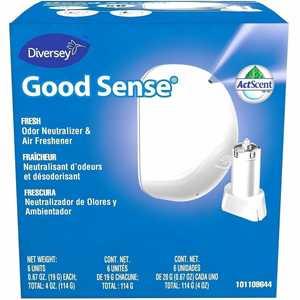 Diversey Good Sense Automatic Spray System - Cartridge - 0.67 oz - Fresh - Odor Neutralizer, Long Lasting, Wall Mountable - 12 / Carton
