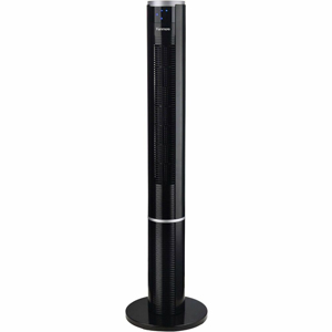 Kenmore Bladeless Tower Fan - 3 Speed - Bladeless, Oscillating, Timer, Energy Efficient - Black - 1 Each