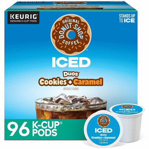 McCafe K-Cup Iced Duos Cookies & Caramel Coffee - Compatible with Keurig Brewer - Ice Coffee - Medium - Per Box - K-Cup - Cookies + Caramel - Kosher - 24/Box - 4 / Carton