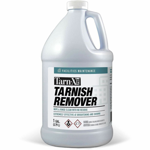 TARN-X PRO Tarnish Remover - For Multipurpose, Multi Surface - 128 fl oz (4 quart) - 0.85 to 1.05 pH - Acidic Scent - Recommended For: Tarnish Remover - Residue-free, Non-flammable - Colorless - 4 / Carton