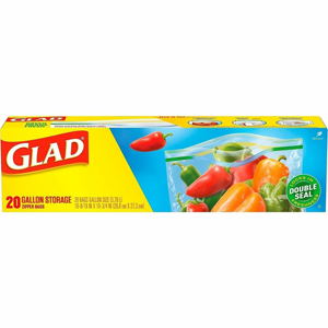 Glad Food Storage Zipper Bags - 10.75