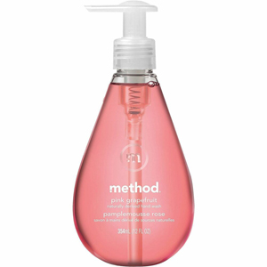 Method Gel Hand Wash - Pink Grapefruit Scent - 12 fl oz - Pump Bottle Dispenser - Hand - Pink - Paraben-free, Phthalate-free, Cruelty-free