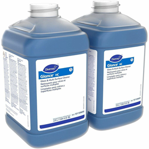 Diversey Care Glance Glass & Multi-Surface Cleaner - For Multi Surface, Glass - Concentrate - 84.5 fl oz (2.6 quart) - Recommended For: Grime Remover, Soap Film Remover, Finger Mark Remover, Smoke Film Remover, Grease Remover - Quick Drying, Streak-free, 