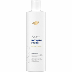 Dove Intensive Repair Hair Shampoo - For Curly Hair - 12 fl oz (354.9 mL) - Bottle Dispenser - Hair - White - 1 Each