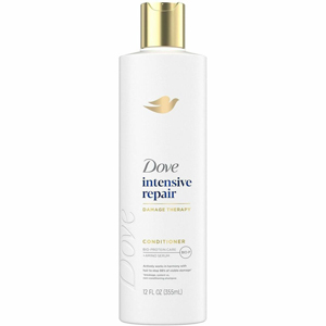 Dove Intensive Repair Hair Conditioner - 12 fl oz (354.9 mL) - Bottle Dispenser - Hair - White - Moisturizing - 1 Each
