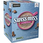 Swiss Miss K-Cup Milk Chocolate Hot Cocoa - Hot Cocoa, Milk Chocolate - 22/Box - 4 / Carton