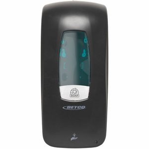 Betco C3 Foam Touch-Free Dispensing System - Automatic - Support 4 x C Battery - Hygienic, Refillable, Lockable, Adjustable, Touch-free - Black - 4 / Carton