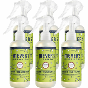 Mrs. Meyer's Clean Day Room Refresh Spray - Spray - 8 fl oz (0.3 quart) - Lemony Verbena - Non-aerosol, Phthalate-free, Paraben-free, Cruelty-free - 6 / Carton