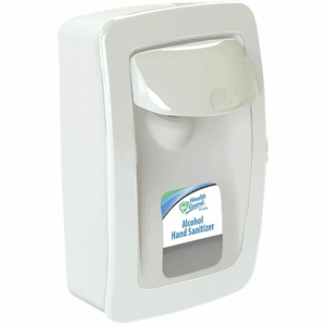 Health Guard Designer Series Manual Dispenser - Manual - 1.06 quart Capacity - Durable, Site Window, Refillable, Wall Mountable - White - 6 / Carton