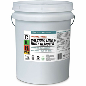 CLR Pro Calcium, Lime and Rust Remover - For Multi Surface, Multipurpose - Liquid - 640 fl oz (20 quart) - 2.05 to 2.3 pH - Acidic Scent - Recommended For: Calcium Deposit Remover, Rust Remover, Limescale Remover, Soap Scum Remover, Dirt Remover, Hard Wat