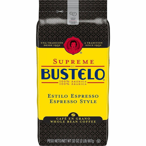 Supreme by Bustelo Whole Bean Espresso WB Coffee - Dark - Whole Bean - Bustelo, Espresso - 4 / Carton