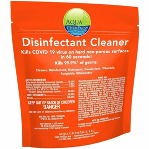 Diversey Disinfectant Cleaner, 1x 40ea, 12/CT - For Multi Surface, Multipurpose - Liquid - 0.10 oz (0.01 lb) - Recommended For: Germs Remover, Mold Remover, Mildew Remover - Phosphate-free, Deodorize, Disinfectant, Virucidal, Fungicide, Mildewstatic - Red