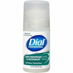 Henkel Dial Corp. Scented Antiperspirant/Deodorant RollOn - White - 48 / Carton