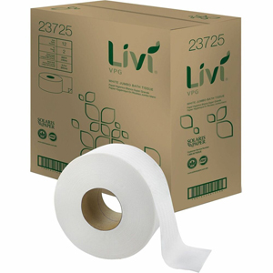 Livi Jumbo Bath Tissue - 2 Ply - Jumbo - 3.30