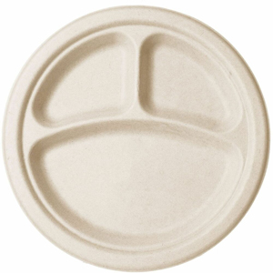 Vegware Sugarcane Plate - Food - 10