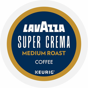 Lavazza K-Cup Super Crema Coffee - Compatible with Keurig Brewer - Medium - K-Cup - Super Crema - Kosher - 22 Boxes/Box - 4 / Carton