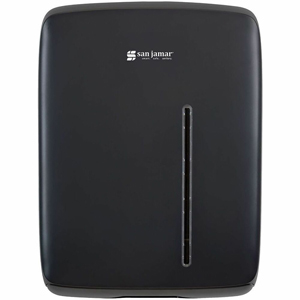 San Jamar Timeless Folded Paper Towel Dispenser - C Fold, Multifold Dispenser - 450 x Towel C Fold, 750 x Multifold - 16.1