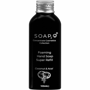 SOAP2O Coconut Hand Soap - Coconut Scent - 3.38 fl oz - Hand - Clear - 4/Box - 10 / Carton