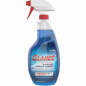 Diversey Professional Glass & Surface Cleaner - For Multi Surface, Multipurpose - Ready-To-Use - Spray - 32 fl oz (1 quart) - 10.5 pH - Fresh Ammonia Scent - Recommended For: Grease Remover, Grime Remover, Fingerprint Remover, Smoke Film Remover, Soap Fil
