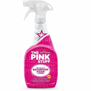 The Pink Stuff Rust-Oleum The Pink Stuff Bathroom Foam Cleaner - For Multipurpose - Foam Spray - 25.4 fl oz (0.8 quart) - Fruity Scent - Recommended For: Grease Remover, Soap Scum Remover, Dirt Remover, Limescale Remover, Grime Remover - Versatile, Cruelt