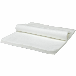 Genuine Joe Disposable Linen-Like Napkins - White