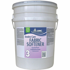 RMC Enviro Care Fabric Softener - For Fabric, Washing Machine - 640 fl oz (20 quart) - Recommended For: Static Cling Remover - Dye-free - Milky White
