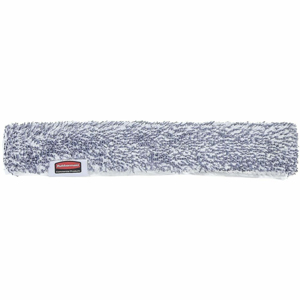 Rubbermaid Commercial HYGEN Microfiber Glass Washer - For Squeegee - Gray - MicroFiber - 0.6
