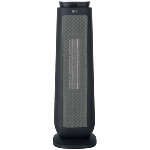 Elite Image Maximum-Power 1500W Tower Heater - 1500 W - 2 x Heat Settings - Tower - Black