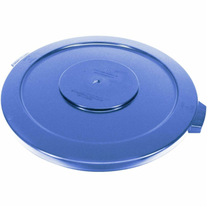 Genuine Joe Gator Trash Container Lid - Blue - 1 Carton