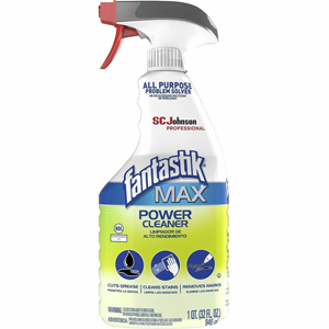 fantastik MAX Power Cleaner Degreaser - For Office, Commercial, Industry, Food, Hospitality, Automotive, Education, Hard Surface, Fiberglass, Ceramic, Stainless Steel, ... - Spray - 32 fl oz (1 quart) - Recommended For: Grime Remover, Dirt Remover, Grease