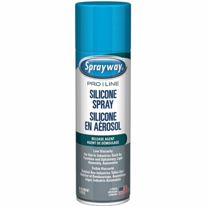 Sprayway Heavy-Duty Silicone Release Spray - Spray - 11 oz (0.69 lb) - Heavy Duty, Non-sticky, Non-staining, Residue-free - Clear