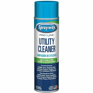 Sprayway Professional Utility Cleaner - For Multi Surface, Hard Surface, Wall, Mirror, Multipurpose - Foam - 19 oz (1.19 lb) - Recommended For: Dirt Remover, Grime Remover, Soil Remover, Grease Remover, Residue Remover, Film Remover, Smudge Remover, Smear