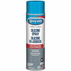 Sprayway Silicone Spray - For Multipurpose - 11 fl oz - Non-staining, Odorless - Silicone - Clear
