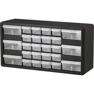 Akro-Mils 26-Drawer Stackable Cabinet - 26 Compartment(s) - 10.34