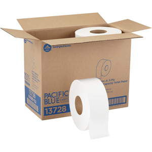 Pacific Blue Select Jumbo Jr. Toilet Paper - 2 Ply1000 ft Length - 9