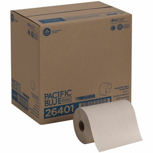 Pacific Blue Basic Recycled Paper Towel Roll - 1 Ply - 7.87