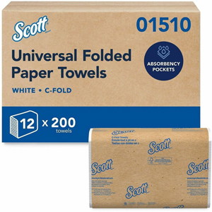 Scott Essential C Fold Paper Towels with Fast-Drying Absorbency Pockets - 10.13