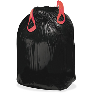 Berry Drawstring Trash Liners - Medium Size - 33 gal Capacity - 38