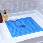 Slip-X Square Shower Mat 21x21 Blue 4 Per Case Price Per Case