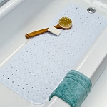 Slip-X Extra Long Bath Mat 16x39 White 4 Per Case Price Per Case