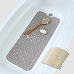 Slip-X Extra Long Bath Mat 16x39 Tan 4 Per Case Price Per Case