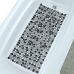 Slip-X Extra Long Pebble Bath Mat 17x38 Gray 4 Per Case Price Per Case